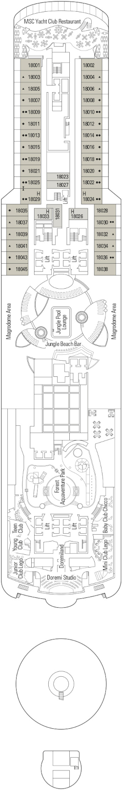 Msc Seaview Deck Eighteen Deck Plan