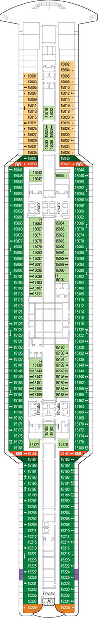 Msc Seaside Venice Beach Deck Deck Plan