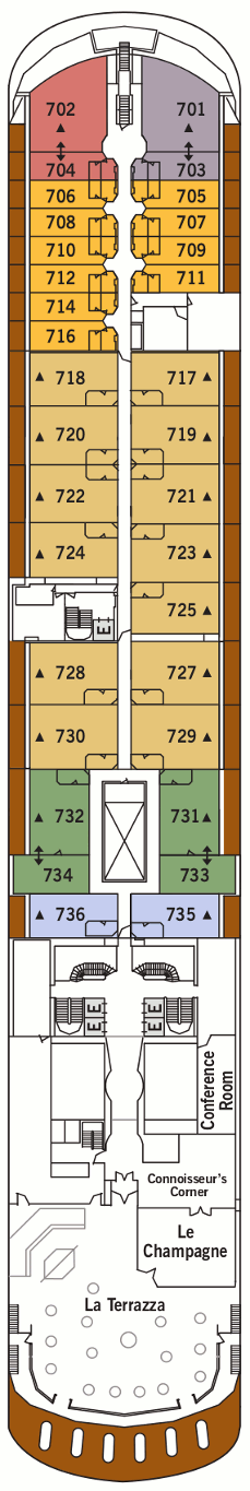 Silversea's Silver Shadow Cruise Ship, 2019 and 2020 Silver Shadow