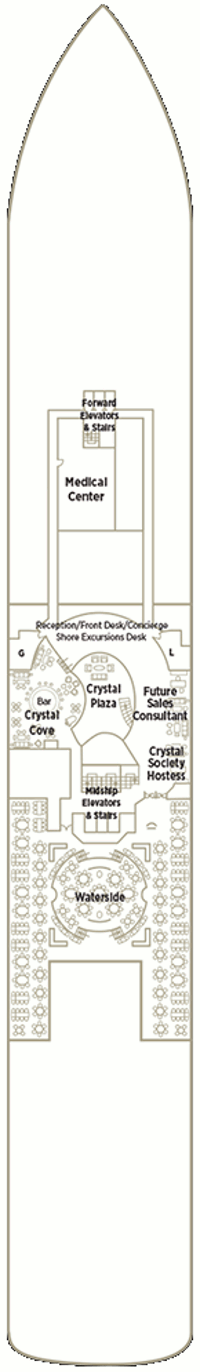 Crystal Serenity Crystal Deck Deck Plan