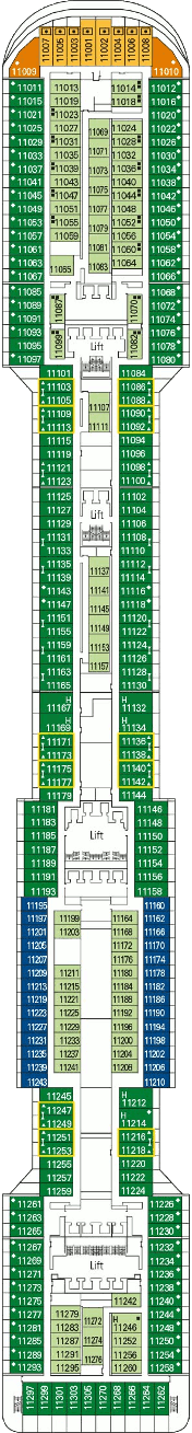 MSC Preziosa Cruise Ship, 2019 and 2020 MSC Preziosa destinations ...