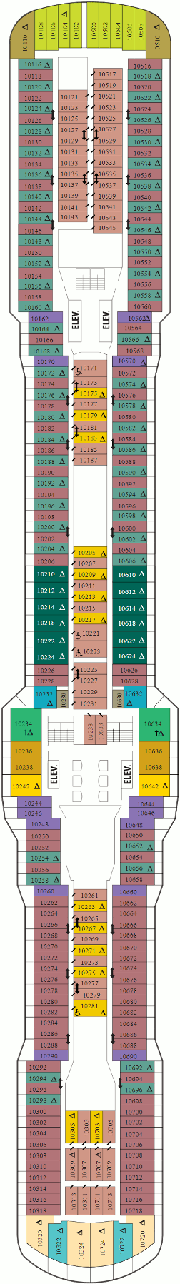 Quantum Of The Seas Deck Ten Deck Plan