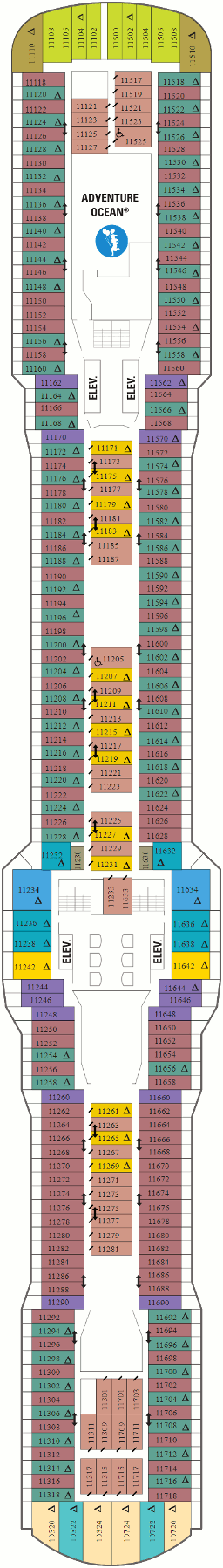 Quantum Of The Seas Deck Eleven Deck Plan