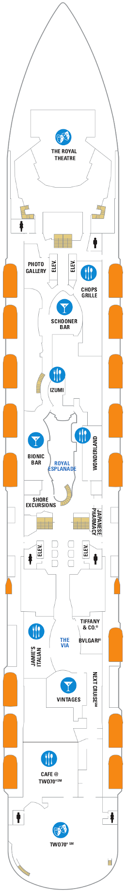 Quantum Of The Seas Deck Five Deck Plan