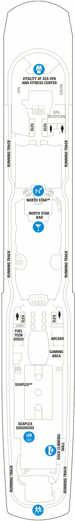 Quantum Of The Seas Deck Fifteen Deck Plan