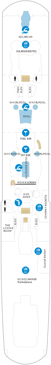 Royal Caribbean's Anthem of the Seas Cruise Ship, 2023, 2024 and 2025 ...