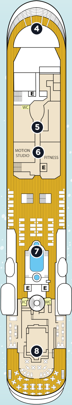 Star Pride Deck Seven Deck Plan