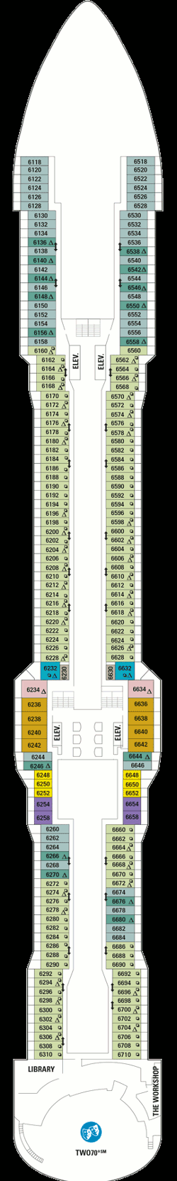 Royal Caribbean's Ovation of the Seas Cruise Ship, 2021, 2022 and 2023 Ovation of the Seas