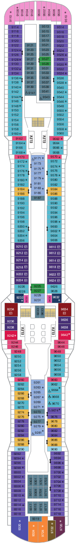 Royal Caribbean's Ovation of the Seas Cruise Ship, 2021, 2022 and 2023 ...