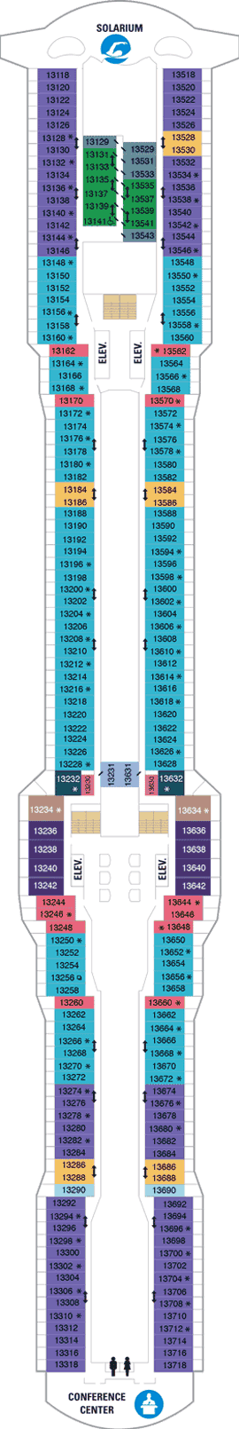 Royal Caribbean's Ovation of the Seas Cruise Ship, 2020, 2021 and 2022