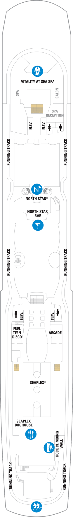 Ovation Of The Seas Deck Fifteen Deck Plan