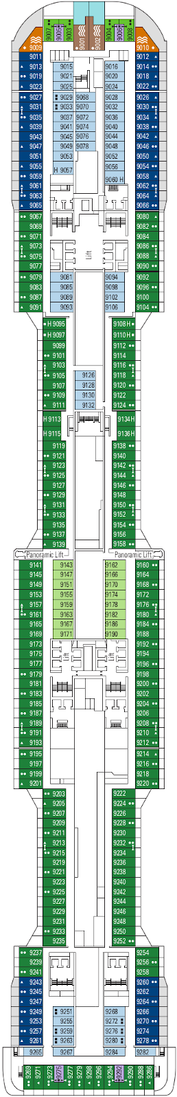 MSC Meraviglia Cruise Ship, 2021, 2022 and 2023 MSC Meraviglia destinations, deals | The Cruise Web