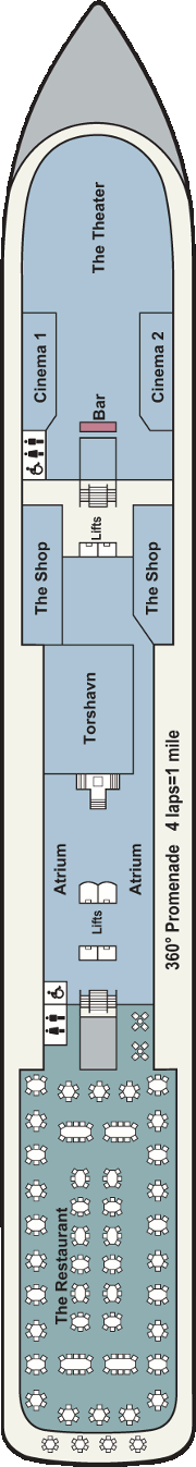 Viking Orion Deck Two Deck Plan