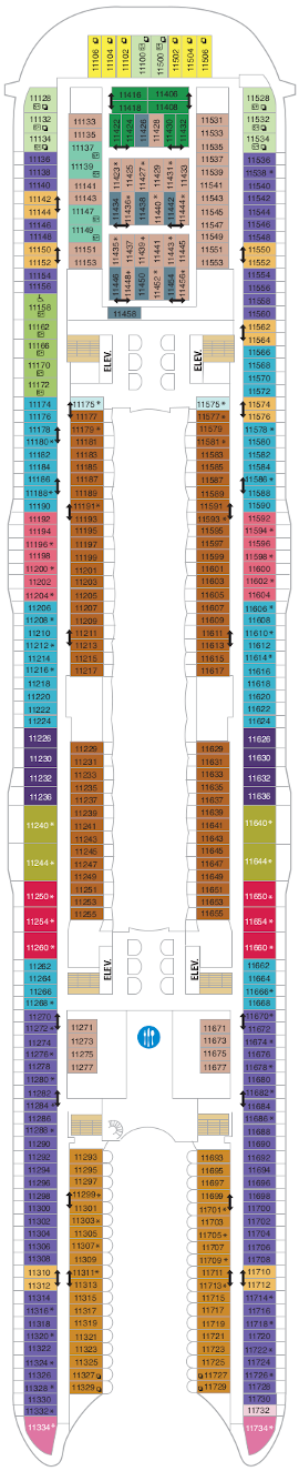 Symphony Of The Seas Deck Eleven Deck Plan