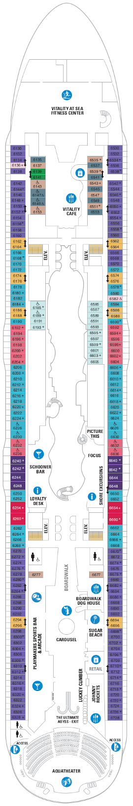 Royal Caribbean's Symphony of the Seas Cruise Ship, 2021, 2022 and 2023 ...