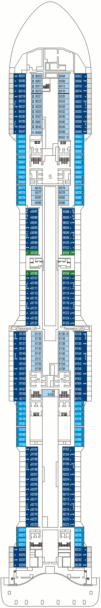 Msc Bellissima Cruise Ship, 2021, 2022 And 2023 Msc Bellissima 