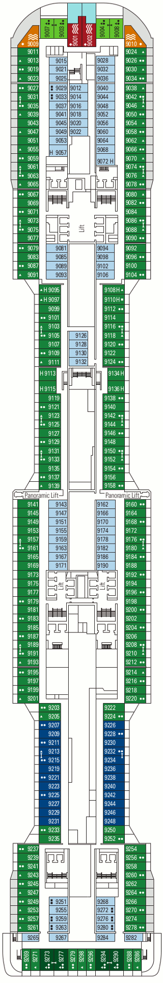MSC Bellissima Cruise Ship, 2021, 2022 and 2023 MSC Bellissima