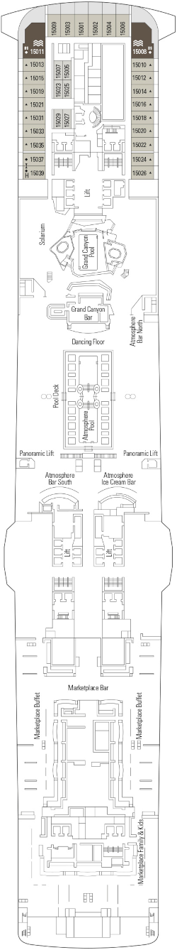 Msc Bellissima Preziosa Deck Deck Plan