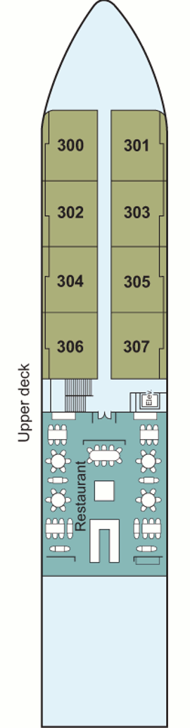 Viking Ra Upper Deck Deck Plan