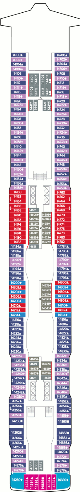 encore cruise ship itinerary