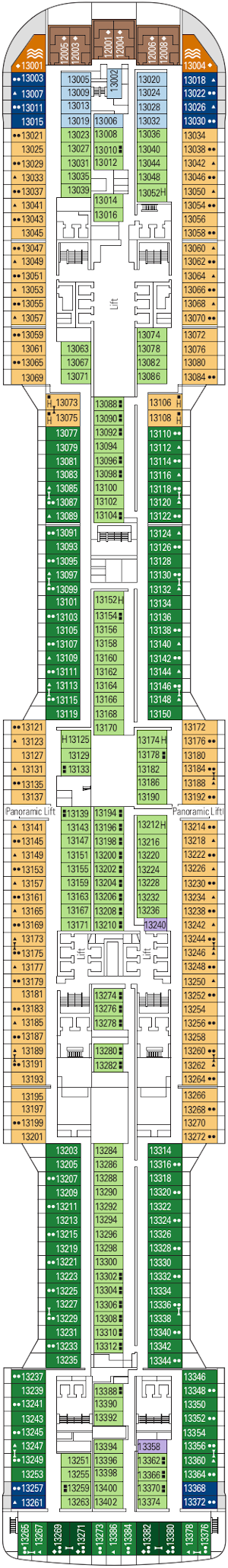 MSC Grandiosa Cruise Ship, 2021, 2022 and 2023 MSC Grandiosa destinations, deals | The Cruise Web