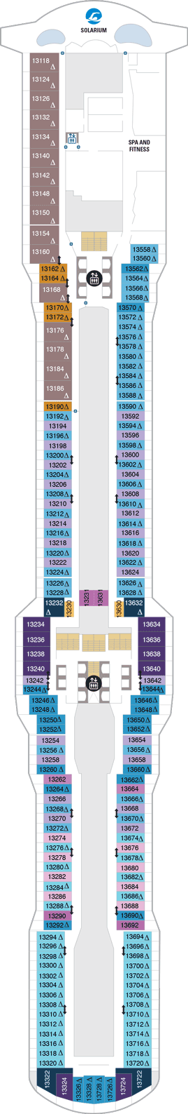 Royal Caribbean's Spectrum of the Seas Cruise Ship, 2021, 2022 and 2023