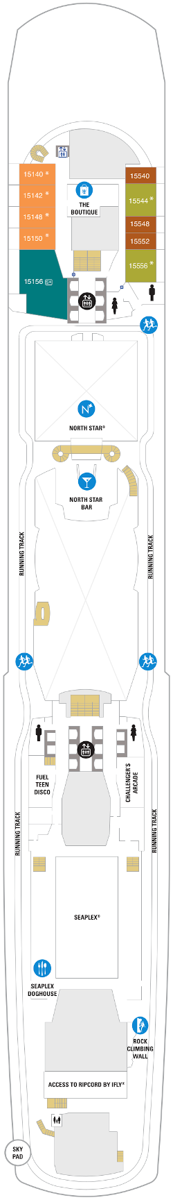 Royal Caribbean's Spectrum of the Seas Cruise Ship, 2021, 2022 and 2023