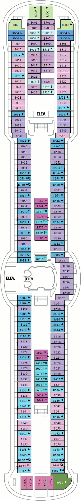 Royal Caribbean's Serenade of the Seas Cruise Ship, 2021, 2022 and 2023 Serenade of the Seas