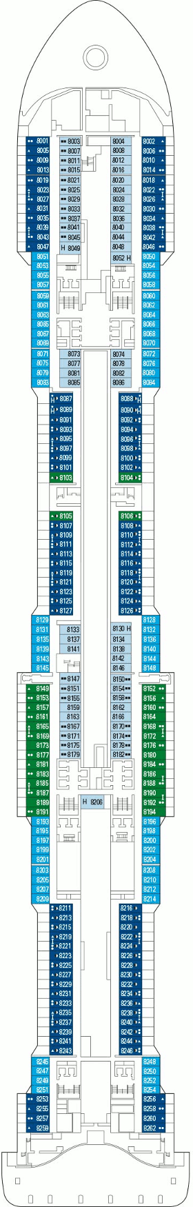 msc cruise virtuosa deck plan