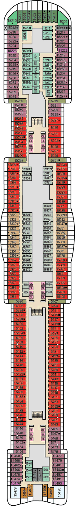 carnival mardi gras ship decks