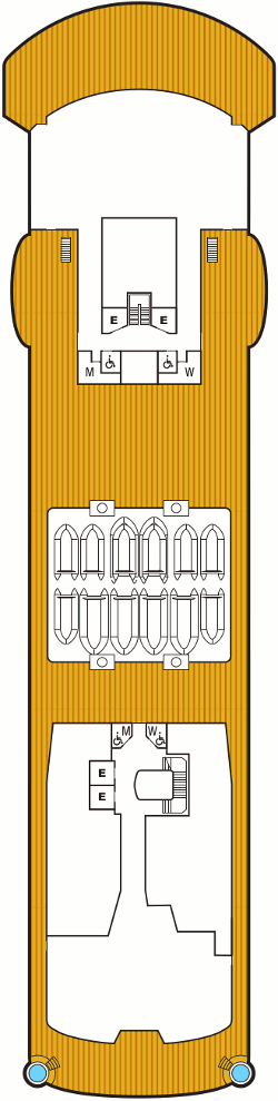 Seabourn Venture Deck 9 Deck Plan