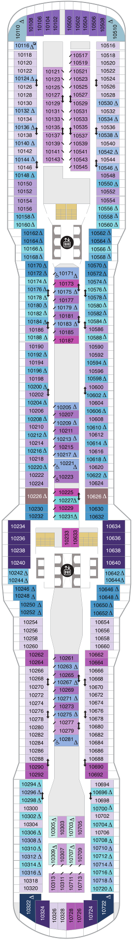 Royal Caribbean Odyssey of the Seas Cruise Ship, 2020, 2021 and 2022 ...