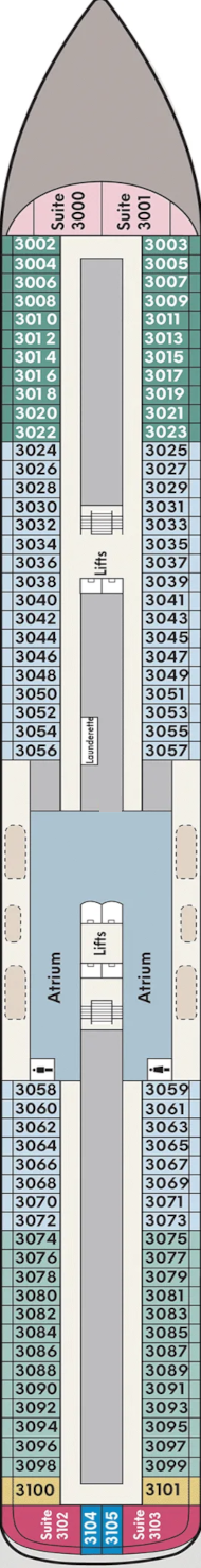 Viking Mira Deck 4 Deck Plan