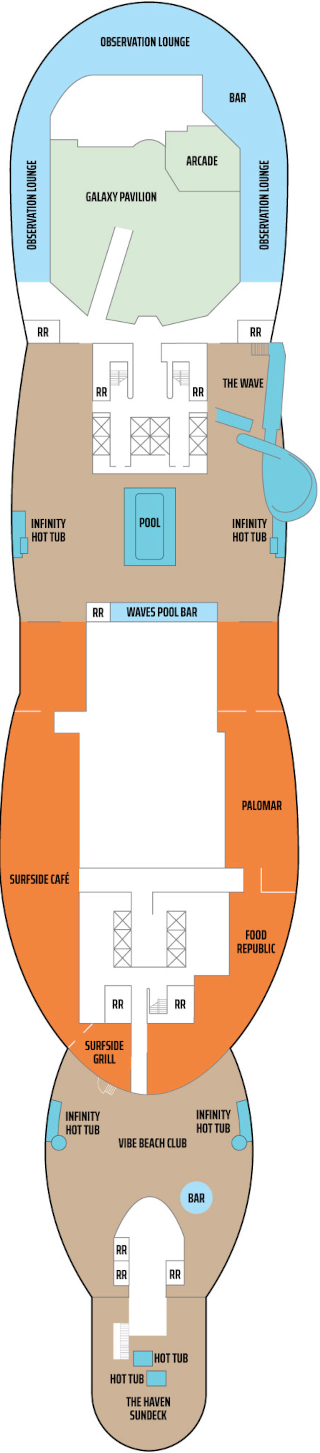 Norwegian Viva Deck 17 Deck Plan