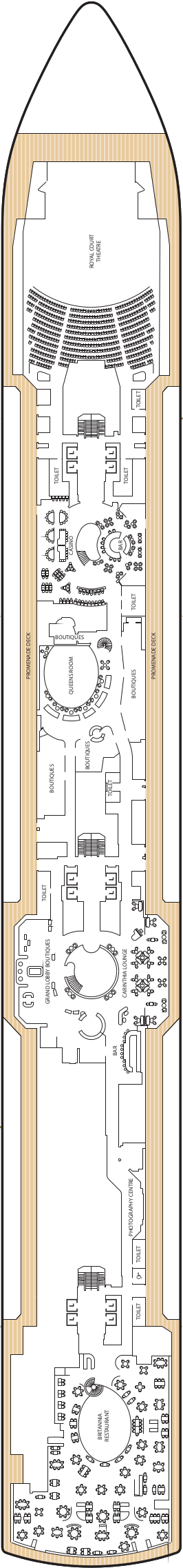 Queen Anne Deck 3 Deck Plan
