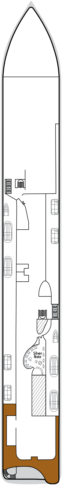 Silver Ray Deck 5 Deck Plan