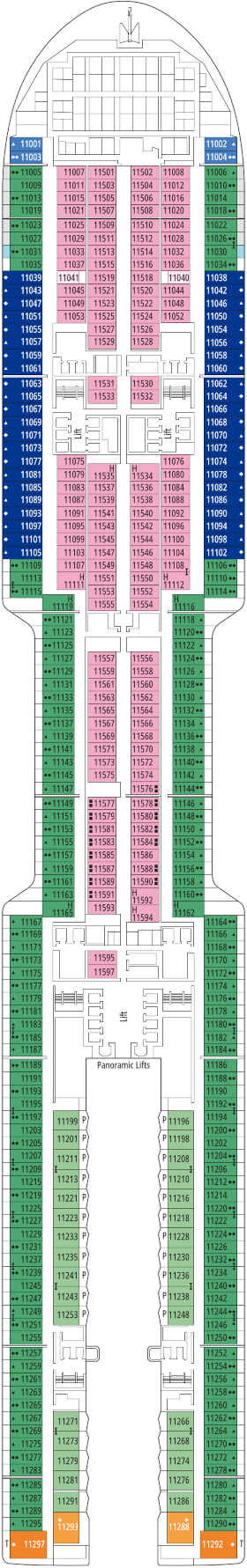 Msc World America Stockholm Deck Deck Plan