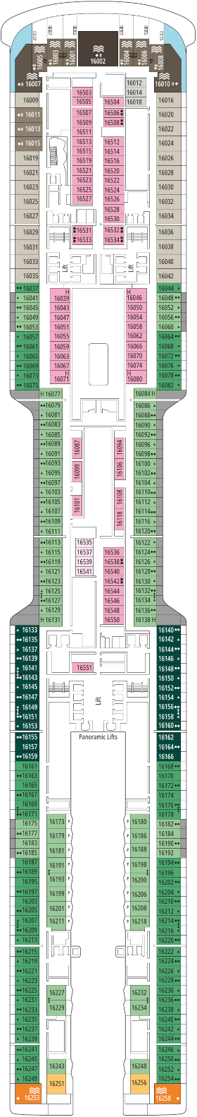 Msc World America Bern Deck Deck Plan