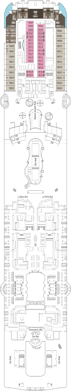 Msc World America Athens Deck Deck Plan