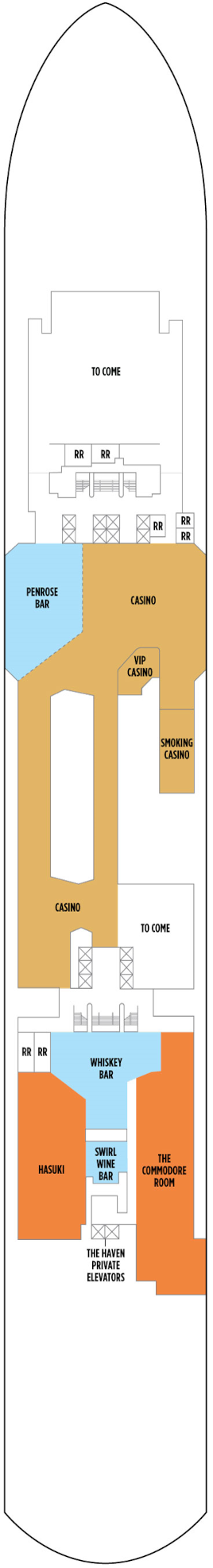 Norwegian Aqua Deck 6 Deck Plan