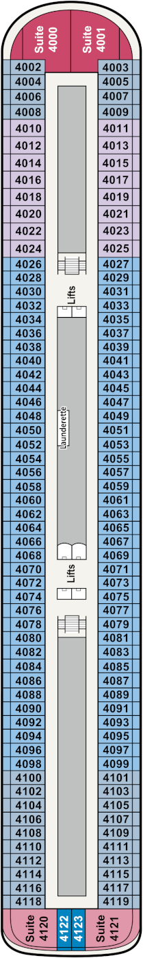 Viking Vesta Deck 4 Deck Plan