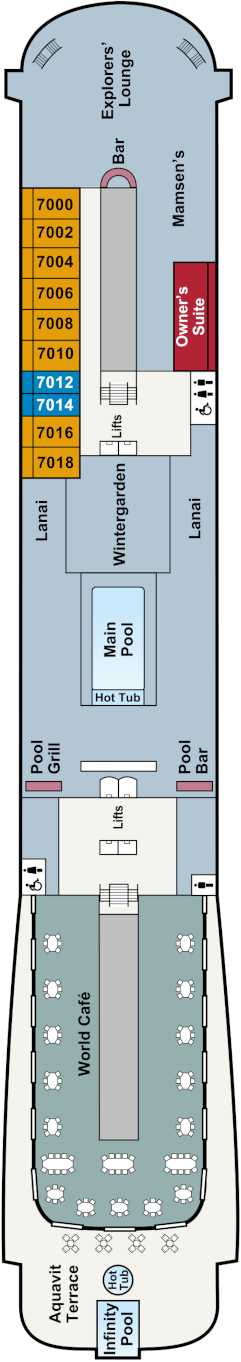 Viking Vesta Deck 7 Deck Plan