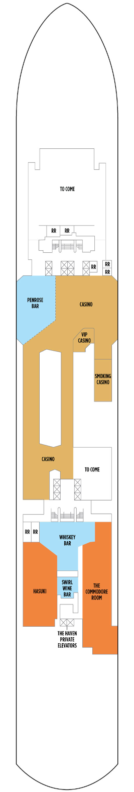 Norwegian Luna Deck 6 Deck Plan