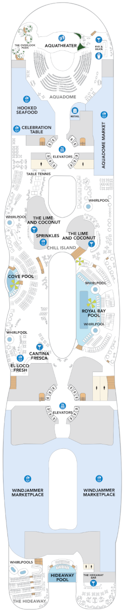 Legend Of The Seas Deck 15 Deck Plan