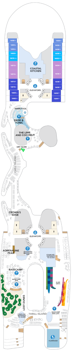 Legend Of The Seas Deck 16 Deck Plan
