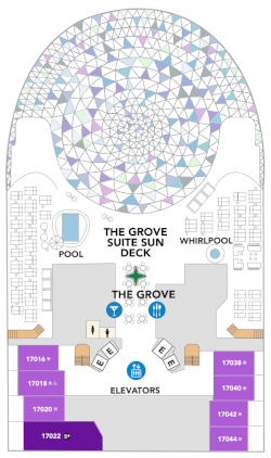 Legend Of The Seas Deck 18 Deck Plan