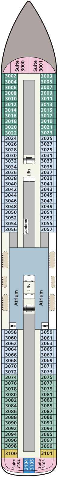 Viking Libra Deck 3 Deck Plan