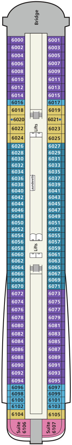 Viking Libra Deck 6 Deck Plan