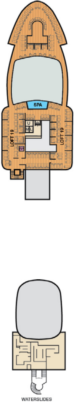 Carnival Festivale Deck 19 Deck Plan