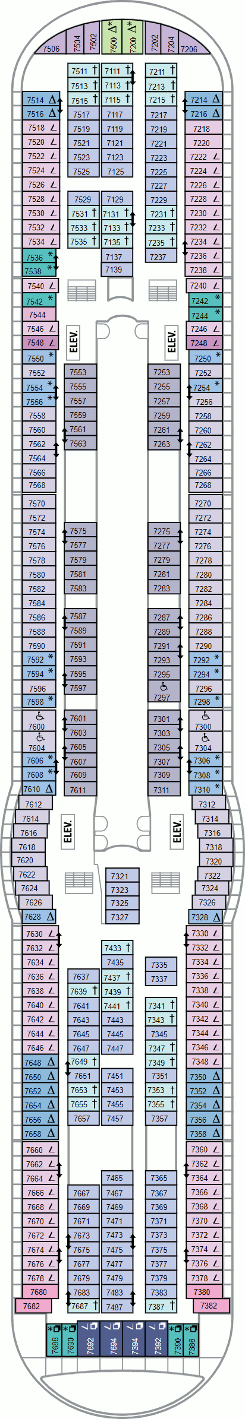 Royal Caribbean's Mariner of the Seas Cruise Ship, 2020, 2021 and 2022 Mariner of the Seas